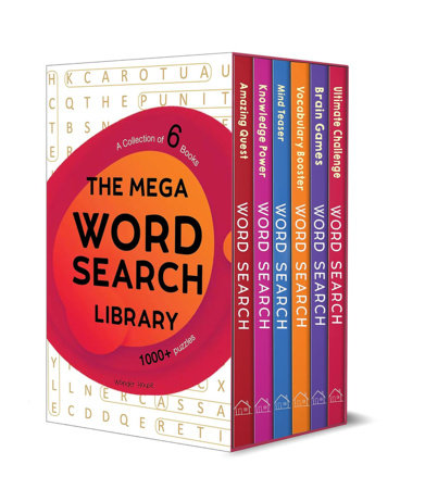Mega Word Search Library: Gift Boxset For Kids (A Collection of 6 Books), The Boxed Set by Wonder House Books