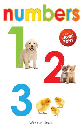 Numbers - Early Learning Board Book With Large Font : Big Board Books Series Board Book by Wonder House Books