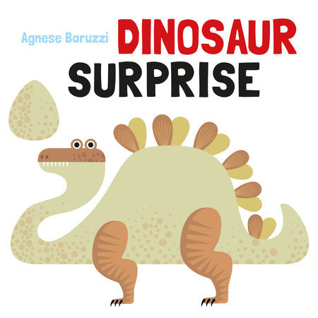 Dinosaur Surprise Board Book by Agnese Baruzzi