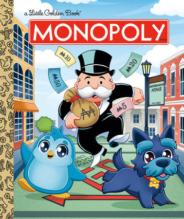 Monopoly (Hasbro) Hardcover by Golden Books; illustrated by Golden Books