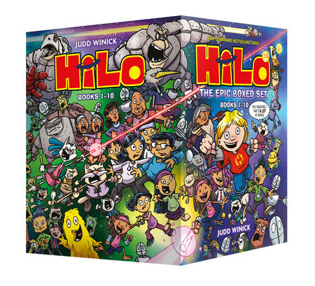 Hilo: The Epic Boxed Set (Books 1-10) Boxed Set by Judd Winick