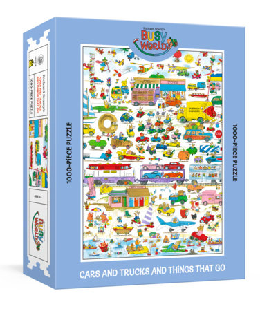 Richard Scarry's Cars and Trucks and Things That Go: 1000-Piece Puzzle Merchandise by Richard Scarry