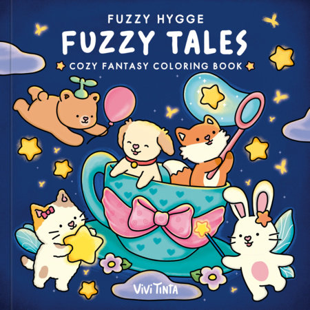 Fuzzy Hygge: Fuzzy Tales Coloring Book Paperback by Vivi Tinta