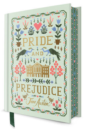 Pride and Prejudice (Puffin in Bloom Deluxe Edition) Hardcover by Jane Austen; illustrated by Anna Bond