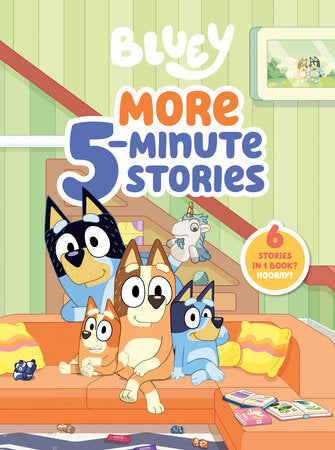 Bluey: More 5-Minute Stories Hardcover by Penguin Young Readers Licenses