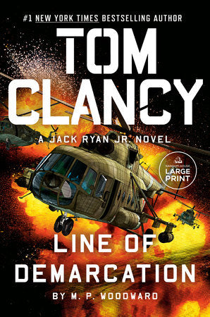 Tom Clancy Line of Demarcation Paperback by M. P. Woodward