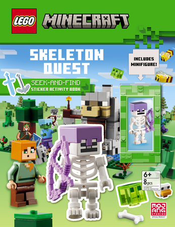 Skeleton Quest (LEGO Minecraft) Paperback by Random House; illustrated by Random House