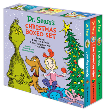 Dr. Seuss's Christmas 3-Book Boxed Set: I Am the Grinch, I Am Cindy-Lou Who; I Am Max Boxed Set by Dr. Seuss