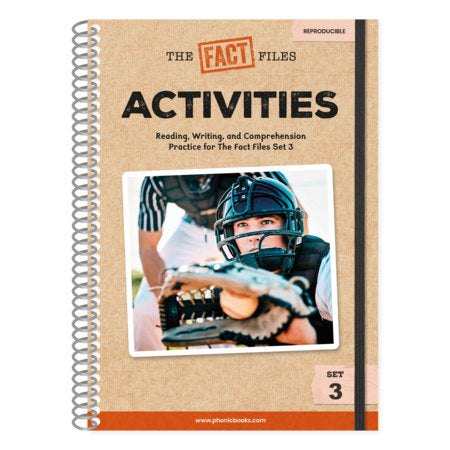 Phonic Books The Fact Files 3 Activities Paperback by Phonic Books