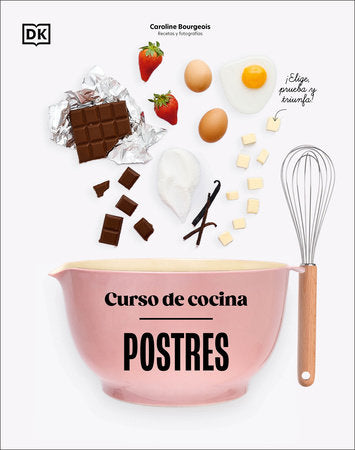 Curso de cocina: Postres Hardcover by DK