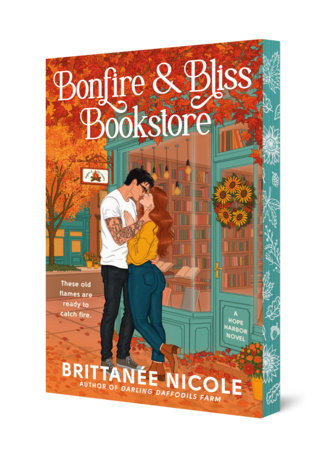 Bonfire and Bliss Bookstore (A Hope Harbor Novel) Paperback by Brittanée Nicole