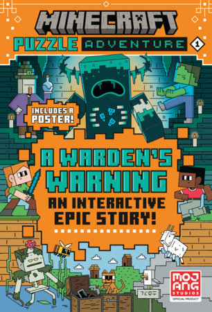 Minecraft Puzzle Adventure: A Warden's Warning Paperback by Random House