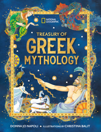 Treasury of Greek Mythology Hardcover by Donna Jo Napoli