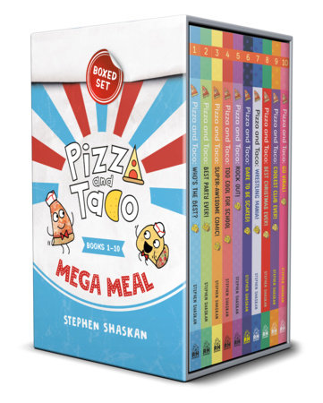 Pizza and Taco Mega Meal Boxed Set (Books 1-10) Boxed Set by Stephen Shaskan