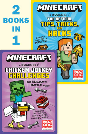 Minecraft 2-in-1: Chicken Jockey Challenges / Tips, Tricks, and Hacks (Minecraft) Paperback by Random House; Illustrated by Random House