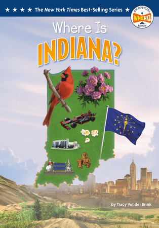 Where Is Indiana? Paperback by Tracy Vonder Brink; illustrated by Ted Hammond