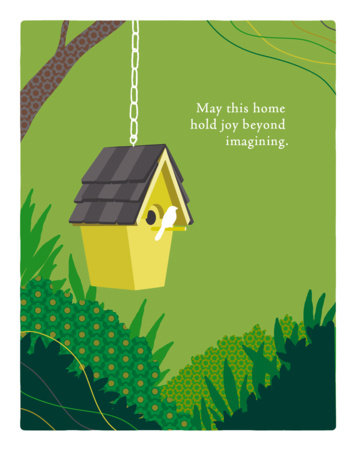 Positively Green Greeting Cards: New Home - May This Home Hold Joy (Pack of 6) Merchandise by Compendium