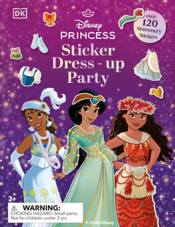Disney Princess Sticker Dress Up Party Paperback by DK