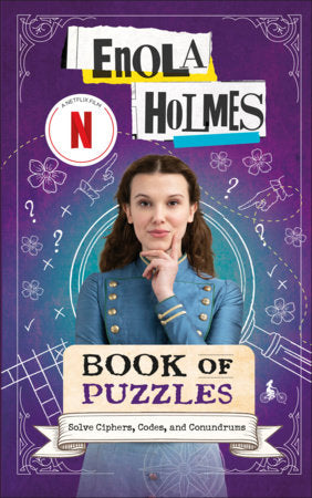 Enola Holmes Book of Puzzles Paperback by Gareth Moore