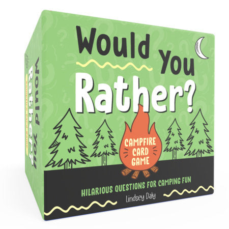Would You Rather? Campfire Card Game Merchandise by Lindsey Daly