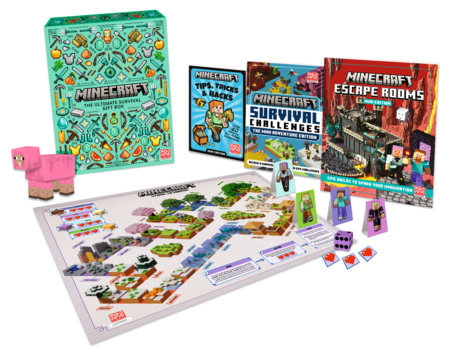 Minecraft: The Ultimate Survival Gift Box Merchandise by Random House; Illustrated by Random House