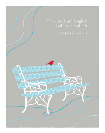 Positively Green Greeting Cards: Sympathy - They lived and laughed and loved (Pack of 6) Merchandise by Compendium