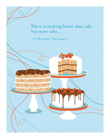 Positively Green Greeting Cards: Birthday - There is nothing better than cake but (Pack of 6) Merchandise by Compendium
