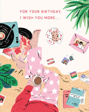 Love Muchly Greeting Cards: Birthday - For your birthday, I wish you more (Pack of 6) Merchandise by Compendium