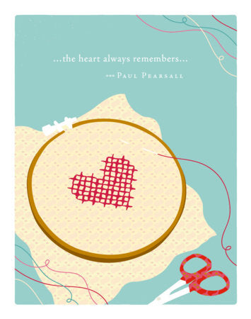 Positively Green Greeting Cards: Mom - The heart always remembers (Pack of 6) Merchandise by Compendium