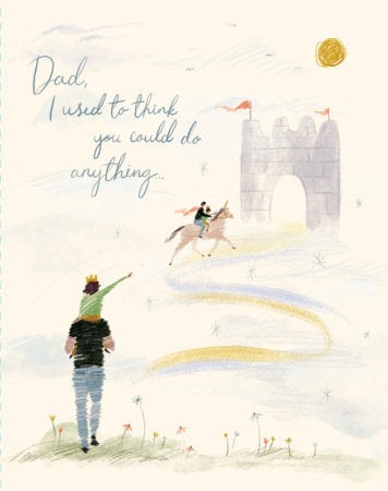 Love Muchly Greeting Cards: Father's Day - Dad, I used to think you could do anything... (Pack of 6) Merchandise by Compendium