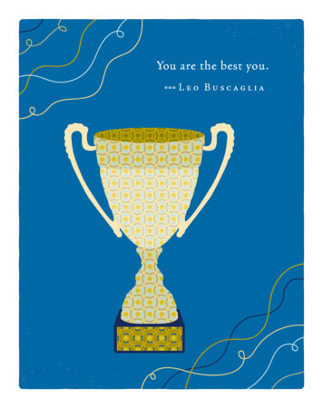 Positively Green Greeting Cards: Birthday - You are the best you. (Pack of 6) Merchandise by Compendium