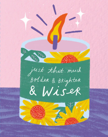 Love Muchly Greeting Cards: Birthday - Just that much bolder and brighter and (Pack of 6) Merchandise by Compendium