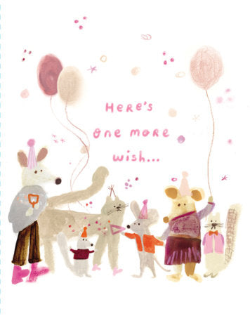 Love Muchly Greeting Cards: Birthday - Here's one more wish. (Pack of 6) Merchandise by Compendium