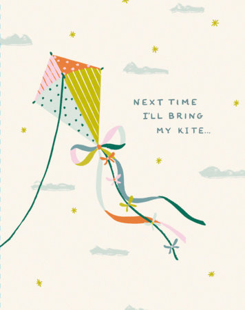 Love Muchly Greeting Cards: Encouragement - Next time I'll bring my kite (Pack of 6) Merchandise by Compendium
