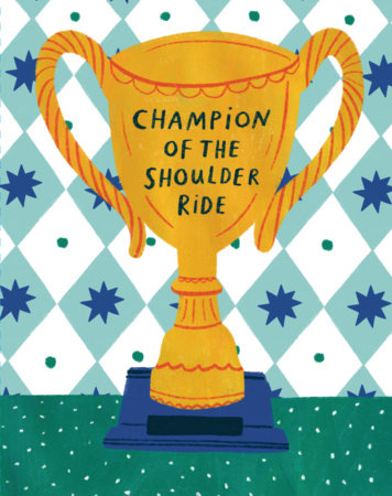 Love Muchly Greeting Cards: Father's Day - Champion of the shoulder ride (Pack of 6) Merchandise by Compendium
