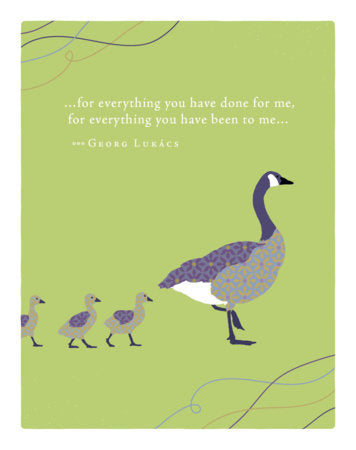 Positively Green Greeting Cards: Mother's Day - For everything you have done for me (Pack of 6) Merchandise by Compendium