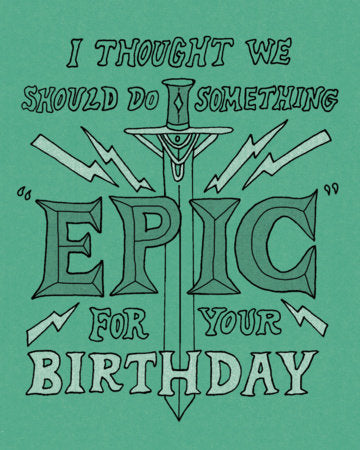 Humor Us Greeting Cards: Birthday - I thought we should do (Pack of 6) Merchandise by Compendium