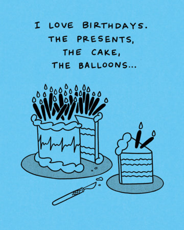 Humor Us Greeting Cards: Birthday - I love birthdays. The presents (Pack of 6) Merchandise by Compendium