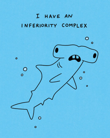 Humor Us Greeting Cards: Just For Laughs - I have an inferiority complex (Pack of 6) Merchandise by Compendium
