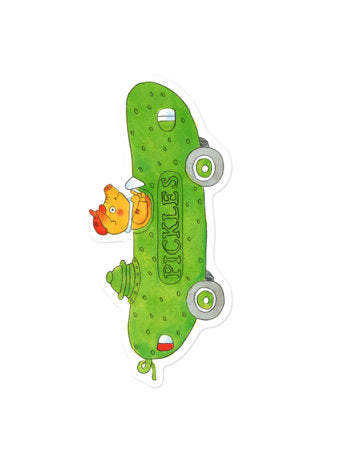 Richard Scarry: Pickle Car Bookmark Merchandise by Out of Print