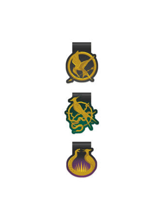 The Hunger Games Magnetic Bookmark Set of 3 - Magnetic Bookmarks Merchandise by Out of Print