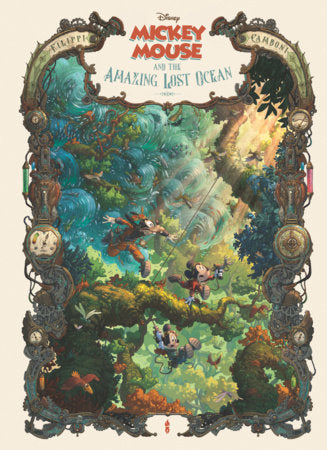 Walt Disney's Mickey Mouse and the Amazing Lost Ocean Hardcover by Denis-Pierre Filippi