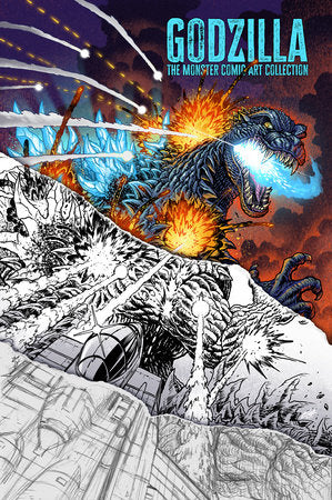 Godzilla: The Monster Comic Art Collection Hardcover by Matt Frank; Jeff Zornow; Bob Eggleton; Simon Gane; James Stokoe
