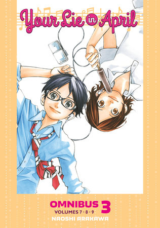 Your Lie in April Omnibus 3 (Vol. 7-9) Paperback by Naoshi Arakawa