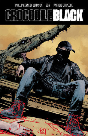 Crocodile Black Paperback by Phillip Kennedy Johnson