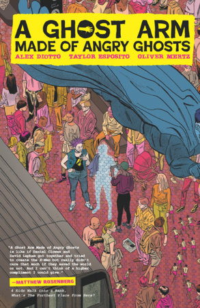 A Ghost Arm Made of Angry Ghosts Hardcover by Oliver Mertz