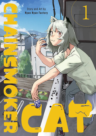 Chainsmoker Cat Vol. 1 Paperback by Nyan Nyan Factory