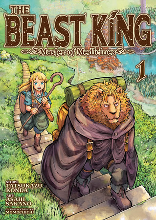The Beast King: Master of Medicines Vol. 1 Paperback by Tatsukazu Konda; Illustrated by Asahi Sakano; Character Designs by Momochichi