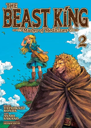 The Beast King: Master of Medicines Vol. 2 Paperback by Tatsukazu Konda; Illustrated by Asahi Sakano; Character Designs by Momochichi