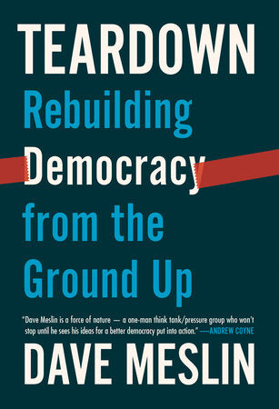 Teardown Paperback by Dave Meslin